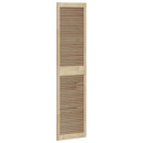 vidaXL Széfajtó 2 pcs Természetes 201 x 2,1 x 49,5 cm Tömör fenyőfa