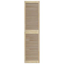 vidaXL Széfajtó 2 pcs Természetes 201 x 2,1 x 49,5 cm Tömör fenyőfa