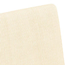 vidaXL Kerekes Étkező Székek 2 pcs Krém 57 x 66 x 94 cm Bársony anyag