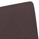 vidaXL Kerekes Étkező Székek 2 pcs Sötét Barna 57 x 66 x 94 cm szövet