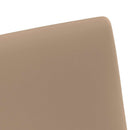 vidaXL Kerekes Étkező Székek 2 db Műbőr Cappuccino 57 x 66 x 94 cm