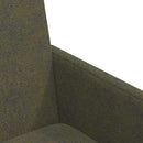 vidaXL Kerekes Étkező Székek 2 pcs Katonai zöld 57 x 66 x 94 cm