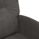 vidaXL Kerekes Étkező Székek 2 pcs Fekete 57 x 67 x 95 cm Műbőr