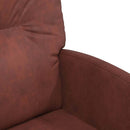 vidaXL Kerekes Étkező Székek 2 pcs Fényes barna 57 x 67 x 95 cm Műbőr