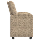vidaXL Kerekes Étkező Székek 2 pcs Világosszürke 57 x 67 x 95 cm