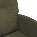 vidaXL Kerekes Étkező Székek 2 pcs Katonai zöld 57 x 67 x 95 cm