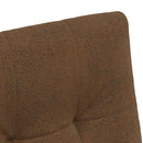 vidaXL Kerekes Étkező Székek 2 pcs Barna 58 x 67 x 97 cm Műbőr velúr