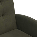 vidaXL Kerekes Étkező Székek 2 pcs Katonai zöld 58 x 67 x 97 cm