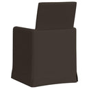 vidaXL Étkező Székek 2 pcs Sötétszürke 57 x 67 x 95 cm Vászon