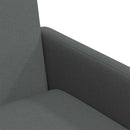 vidaXL Étkező Székek 2 pcs Sötétszürke 57 x 67 x 95 cm szövet