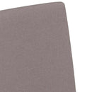 vidaXL Étkező Székek 2 pcs Tópszínű 57 x 67 x 95 cm szövet