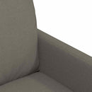 vidaXL Étkező Székek 2 pcs Világosszürke 57 x 67 x 98 cm Vászon