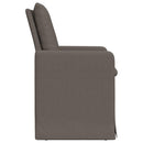 vidaXL Étkező Székek 2 pcs Világosszürke 57 x 67 x 98 cm Vászon