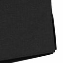 vidaXL Étkező Székek 2 pcs Fekete 57 x 67 x 98 cm szövet