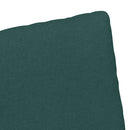 vidaXL Étkező Székek 2 pcs Sötétzöld 57 x 67 x 98 cm szövet