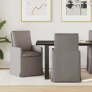 vidaXL Étkező Székek 2 pcs Tópszínű 57 x 67 x 98 cm szövet