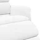 vidaXL Fotel ágy Fehér 71 x 98 x 106 cm Műbőr