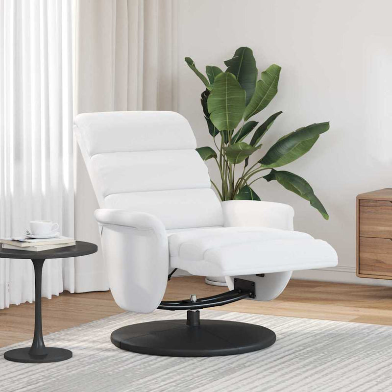 vidaXL Fotel ágy Fehér 71 x 98 x 106 cm Műbőr