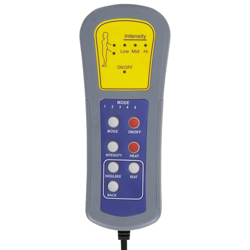 vidaXL Masszázs Fotel Fehér 71 x 98 x 106 cm Műbőr