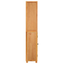 vidaXL Tároló bútor készlet ajtóval 2 db Természetes 80 x 35 x 185 cm