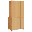 vidaXL Tároló bútor készlet 2 db Barna 80 x 50 x 160 cm Tömör Tölgyfa