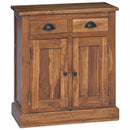 vidaXL Tárolószekrény fiókkal Természetes 65 x 30 x 75 cm Tömör Teakfa