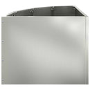 vidaXL Sarok Virágtartó Ezüst 45 x 45 x 35 cm Horganyzott acél