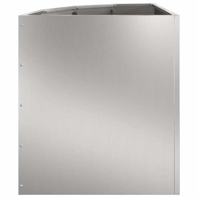 vidaXL Sarok Virágtartó Ezüst 45 x 45 x 50 cm Horganyzott acél