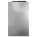 vidaXL Sarok Virágtartó Ezüst 30 x 30 x 50 cm Horganyzott acél