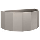 vidaXL Növénytartó Rozsdás 90 x 45 x 35 cm Időjárásálló acél