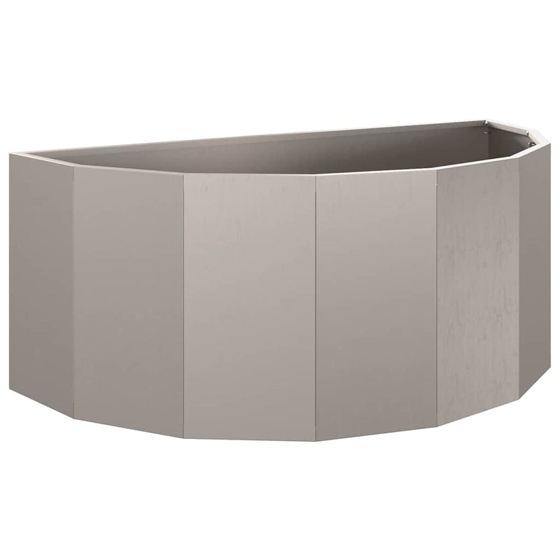 vidaXL Növénytartó Rozsdás 90 x 45 x 35 cm Időjárásálló acél