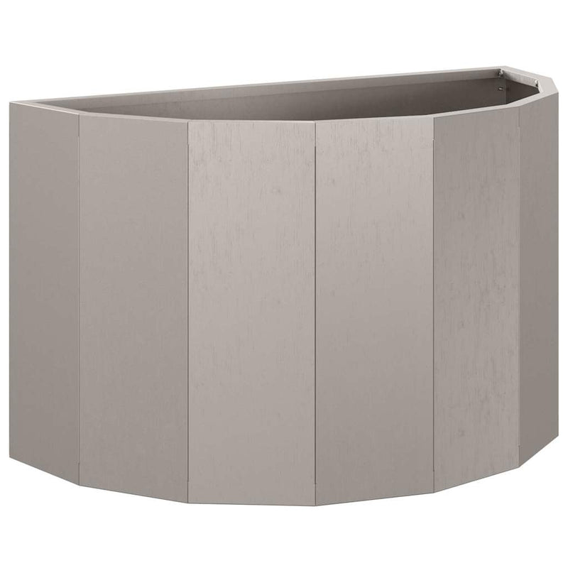 vidaXL Növénytartó Rozsdás 60 x 30 x 35 cm Időjárásálló acél