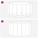 vidaXL Növénytartó Fekete 90 x 45 x 50 cm Acél