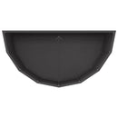 vidaXL Növénytartó Fekete 90 x 45 x 50 cm Acél