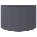 vidaXL Növénytartó Antracit 90 x 45 x 50 cm Acél