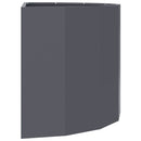 vidaXL Növénytartó Antracit 90 x 45 x 50 cm Acél