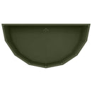 vidaXL Növénytartó Olajzöld 90 x 45 x 50 cm Acél