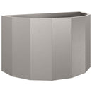 vidaXL Növénytartó Rozsdás 90 x 45 x 50 cm Időjárásálló acél