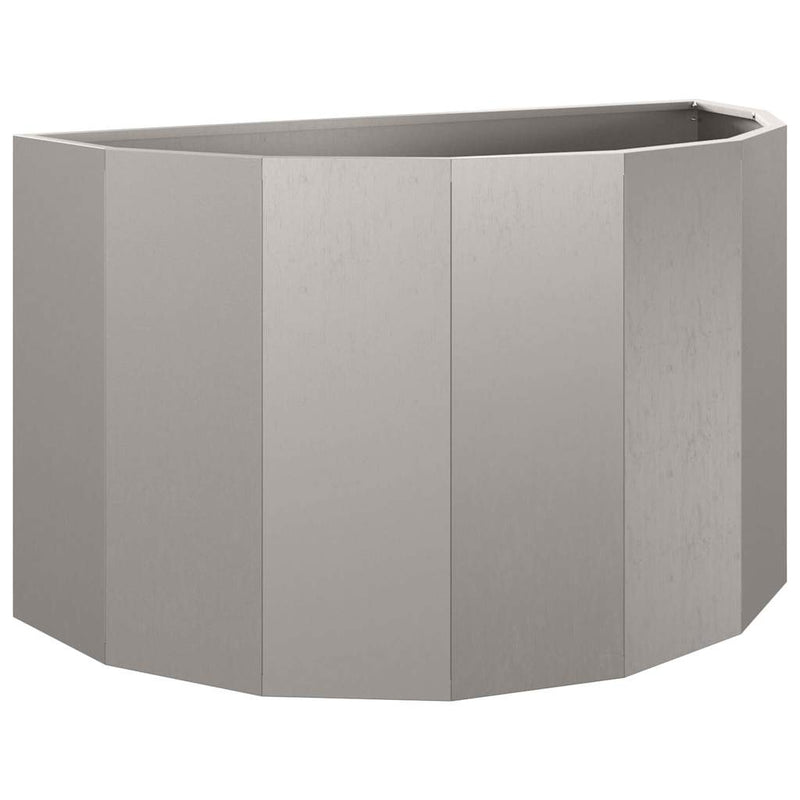 vidaXL Növénytartó Rozsdás 90 x 45 x 50 cm Időjárásálló acél