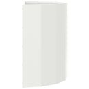 vidaXL Növénytartó Fehér 60 x 30 x 50 cm Acél