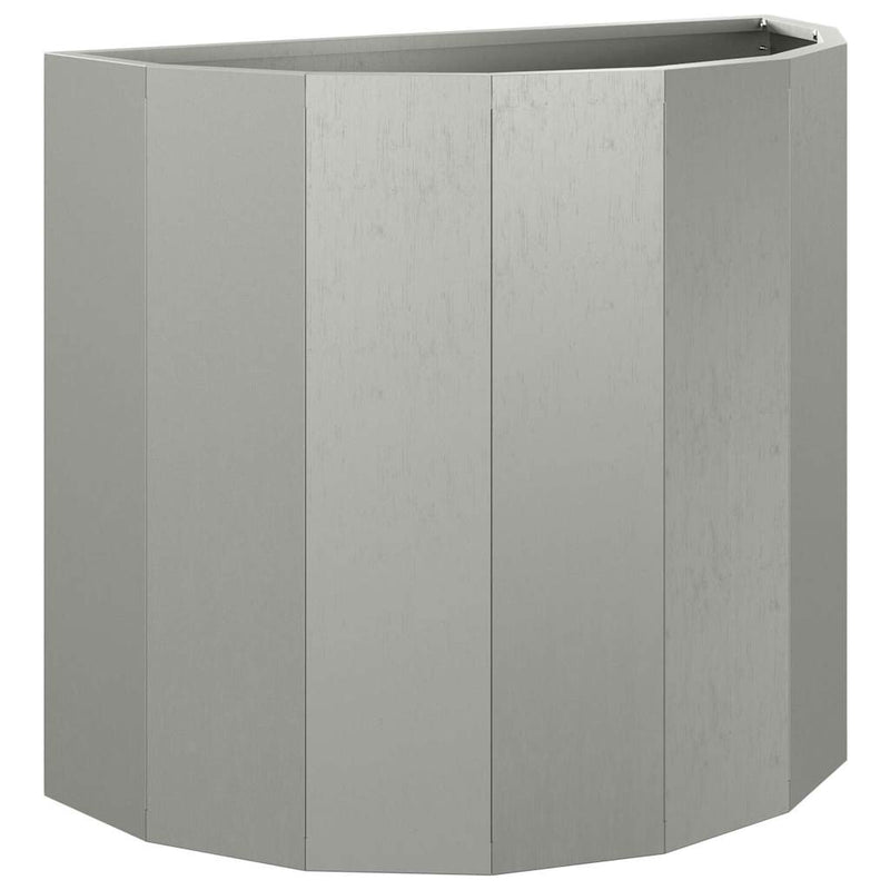 vidaXL Növénytartó Rozsdás 60 x 30 x 50 cm Időjárásálló acél