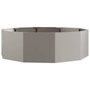 vidaXL Növénytartó Rozsdás 120 x 120 x 35 cm Időjárásálló acél