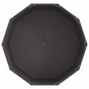 vidaXL Növénytartó Fekete 90 x 90 x 35 cm Acél