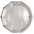 vidaXL Növénytartó Ezüst 90 x 90 x 35 cm Rozsdamentes acél