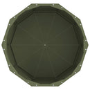 vidaXL Növénytartó Olajzöld 60 x 60 x 35 cm Acél