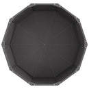 vidaXL Növénytartó Fekete 90 x 90 x 50 cm Acél