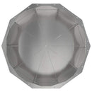 vidaXL Növénytartó Ezüst 60 x 60 x 50 cm Rozsdamentes acél