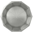 vidaXL Növénytartó Ezüst 60 x 60 x 50 cm Horganyzott acél