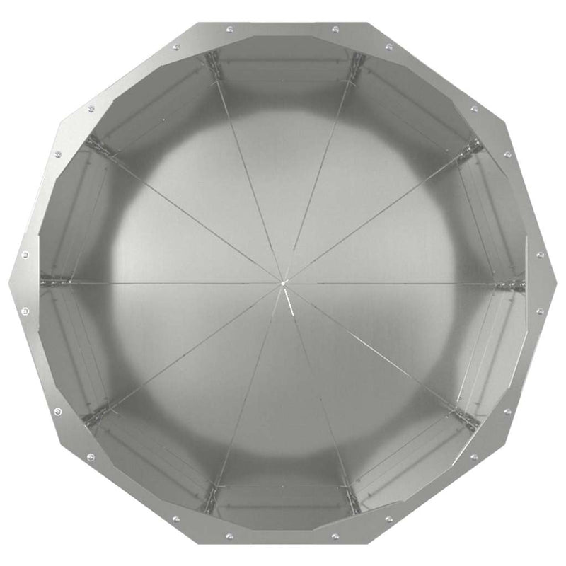 vidaXL Növénytartó Ezüst 60 x 60 x 50 cm Horganyzott acél