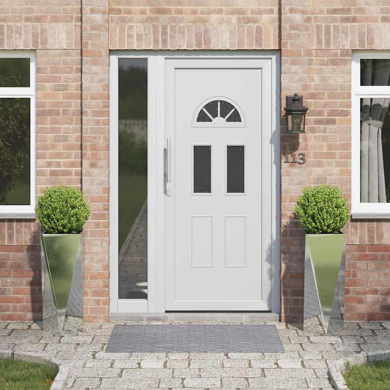 vidaXL Növénytartó 2 pcs Ezüst 30 x 30 x 75 cm Horganyzott acél